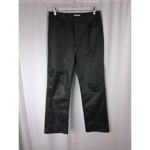 Bleu High Rise Straight Ankle Black Pants Girls  Size 14